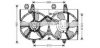 AVA QUALITY COOLING DN7511 Fan, radiator